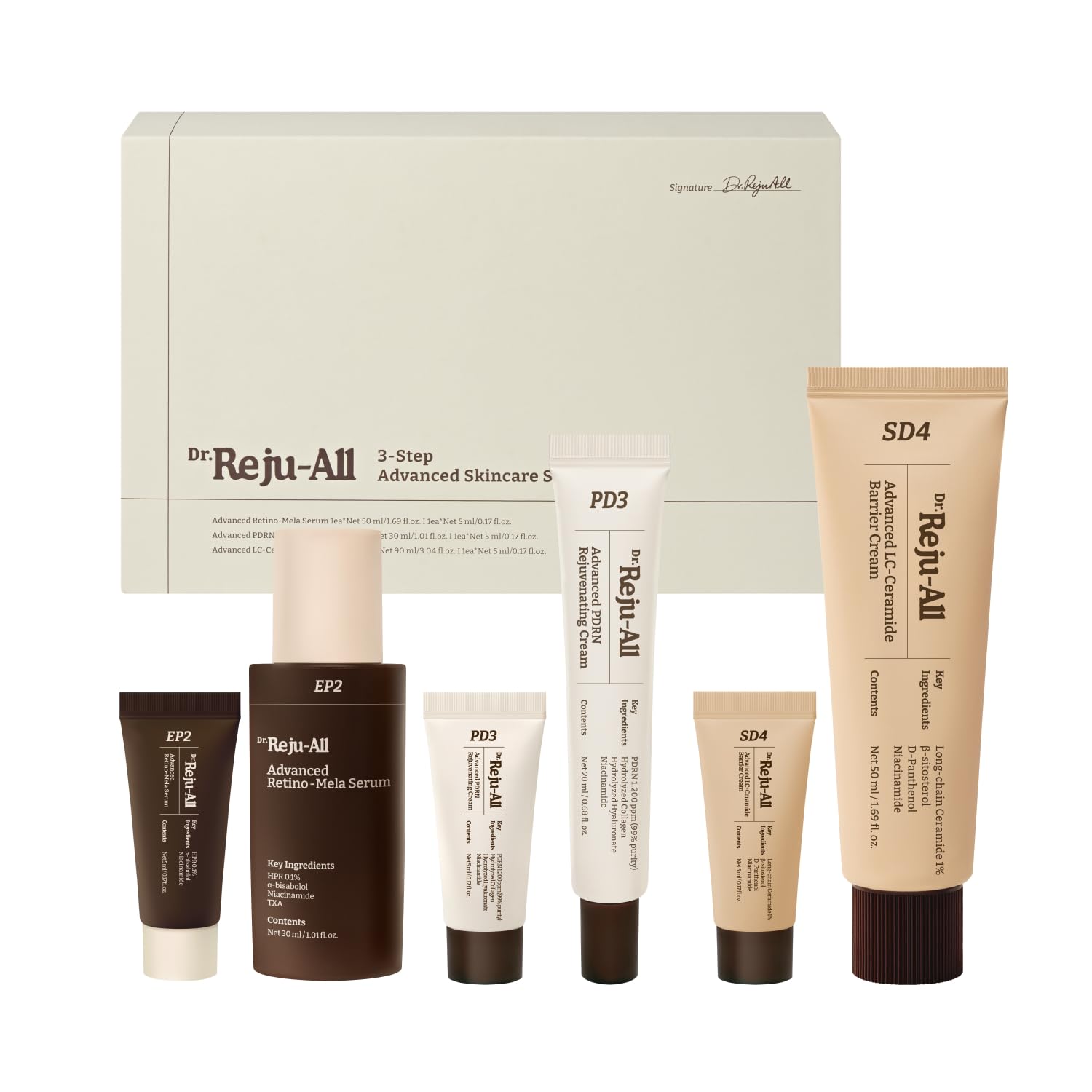 Amazon.com : Dr.Reju-All Advanced Skincare System - Complete Gift
